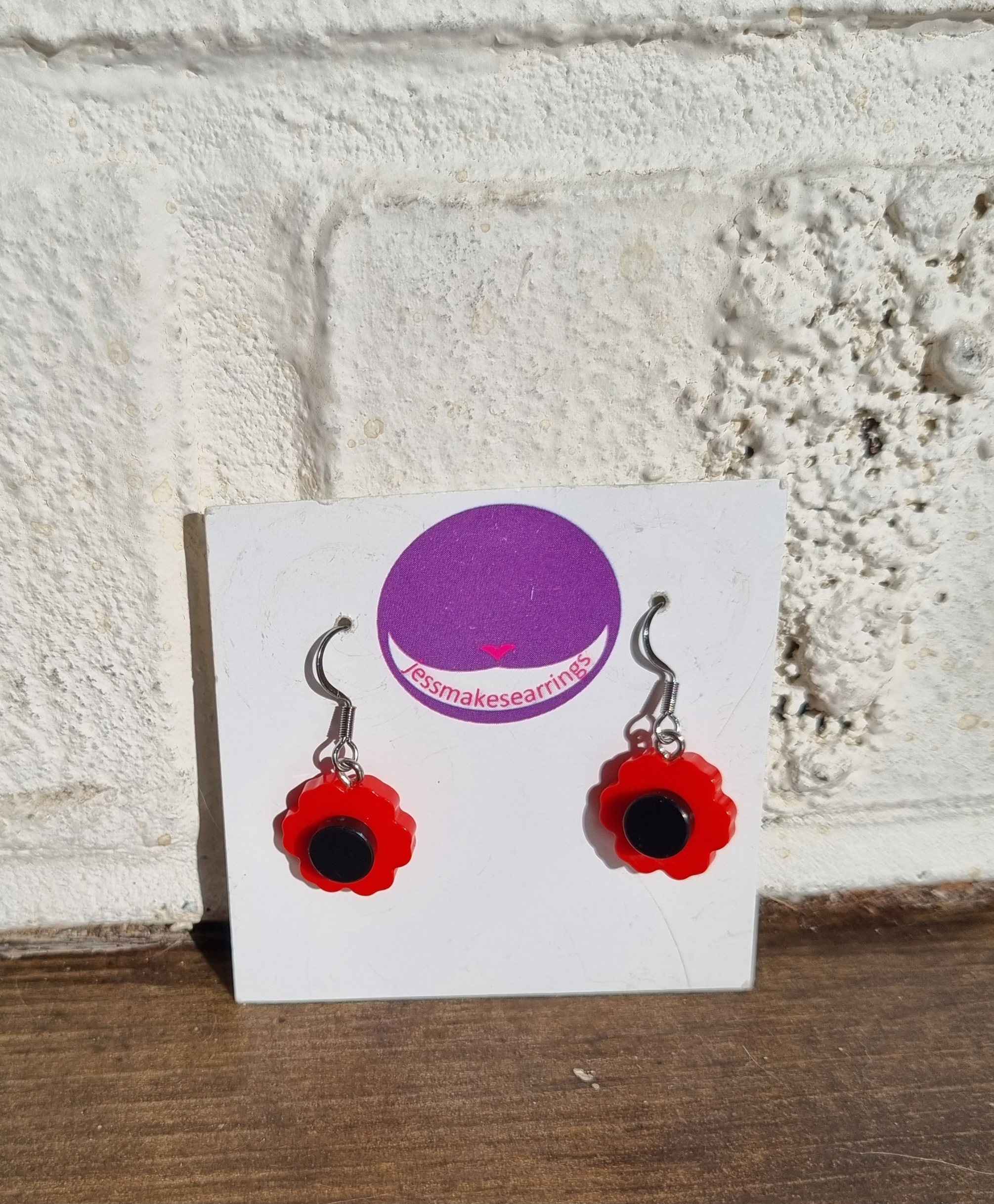 Poppy earrings