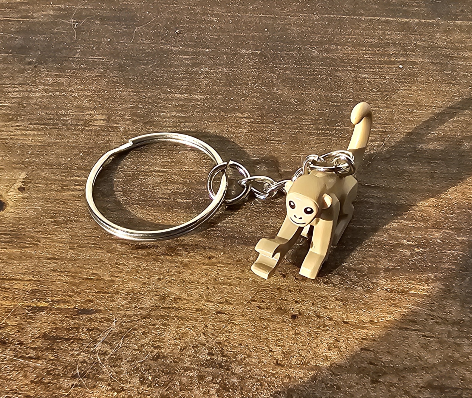 Monkey keychain 