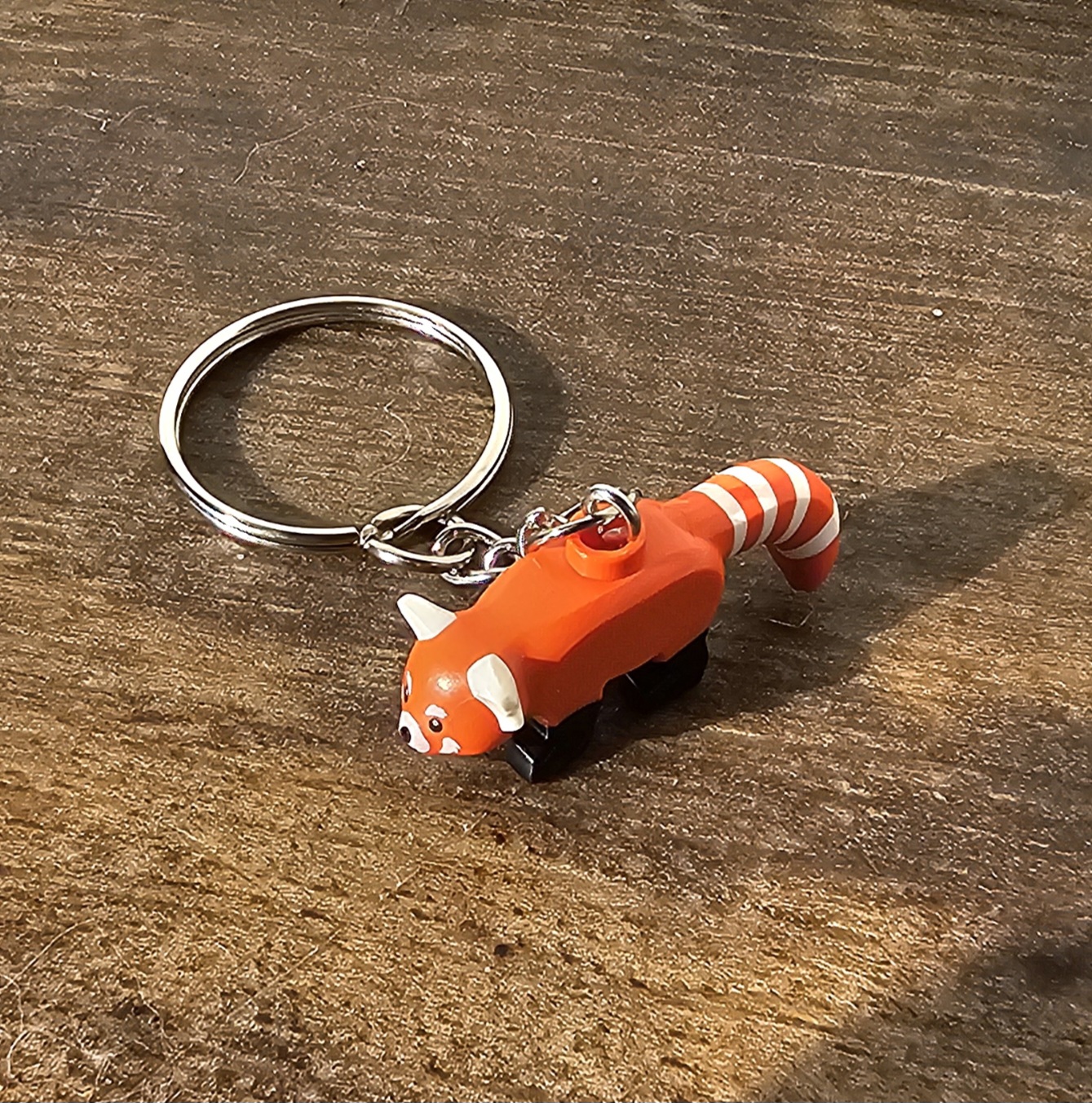 Red panda keychain 