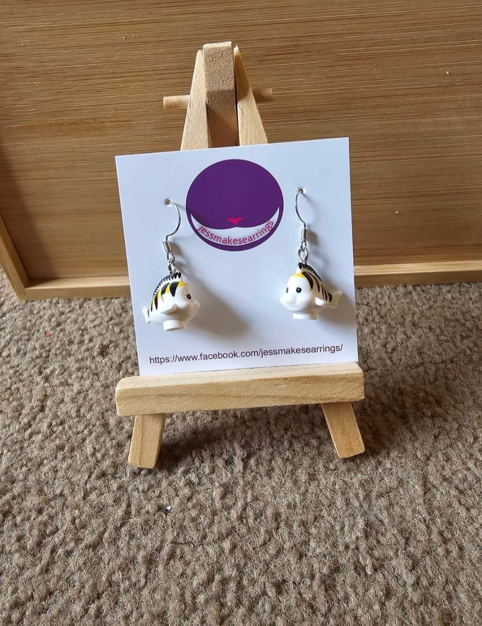 Flounder Earrings