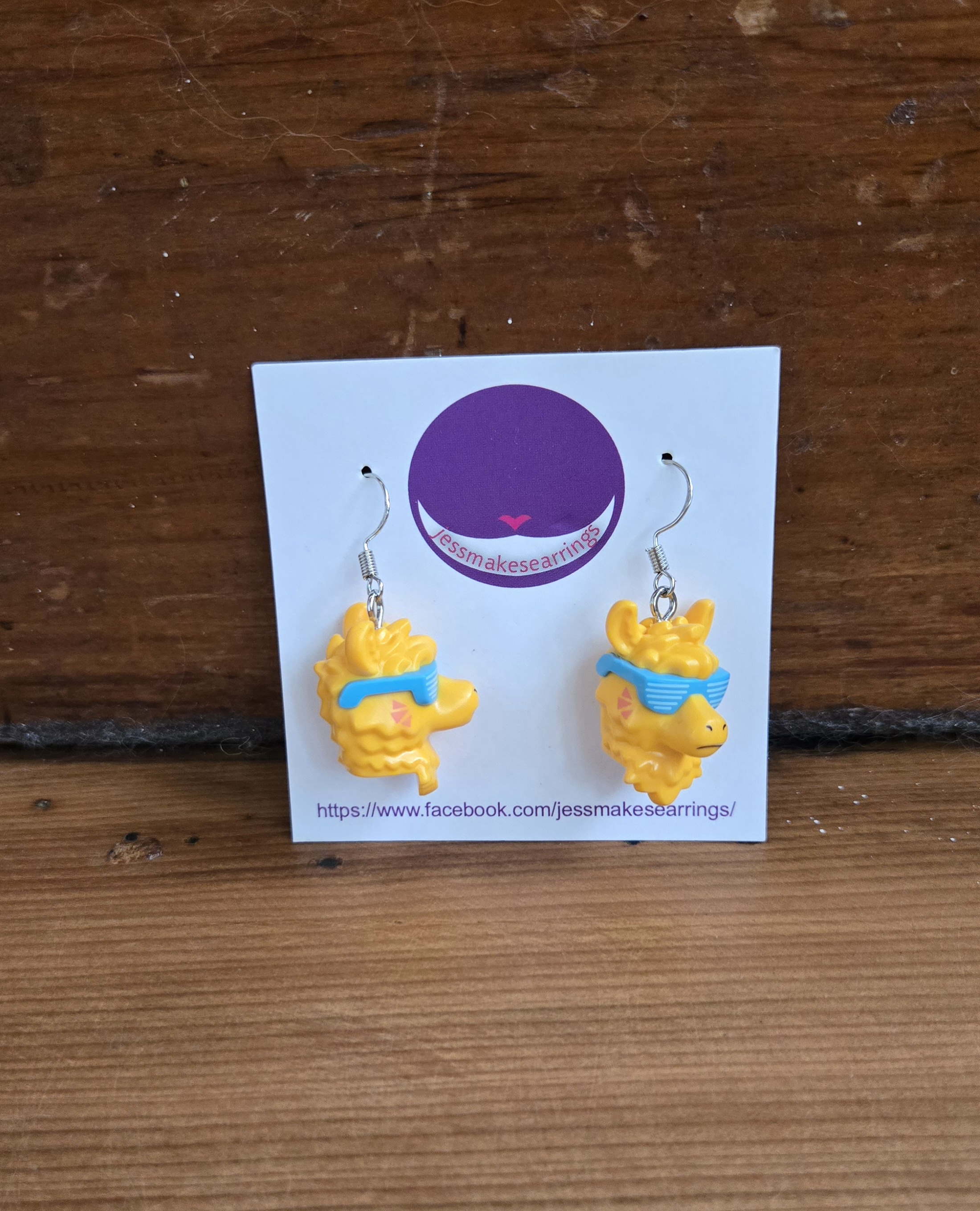 Lego Llama Earrings
