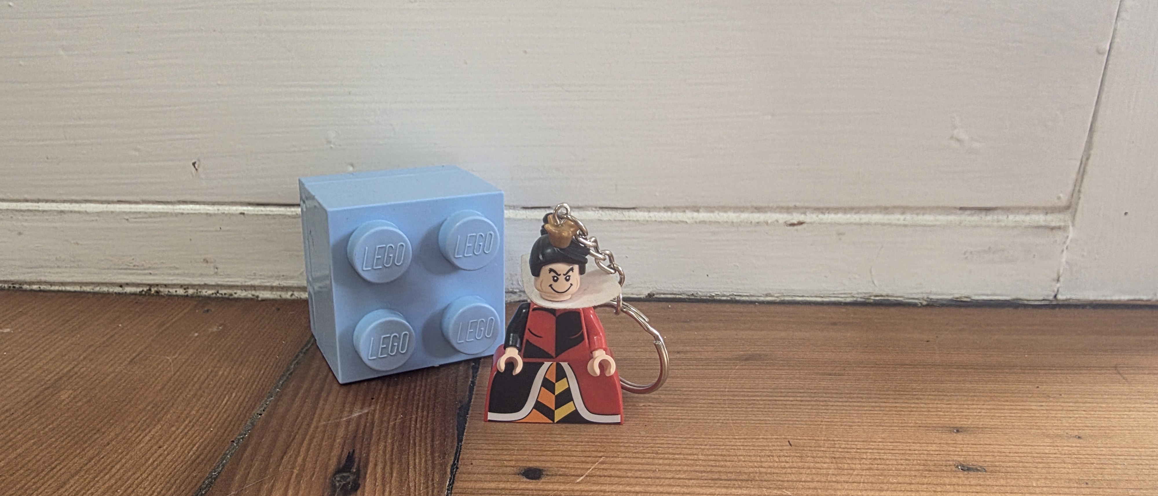 Disney villain minifig keychain