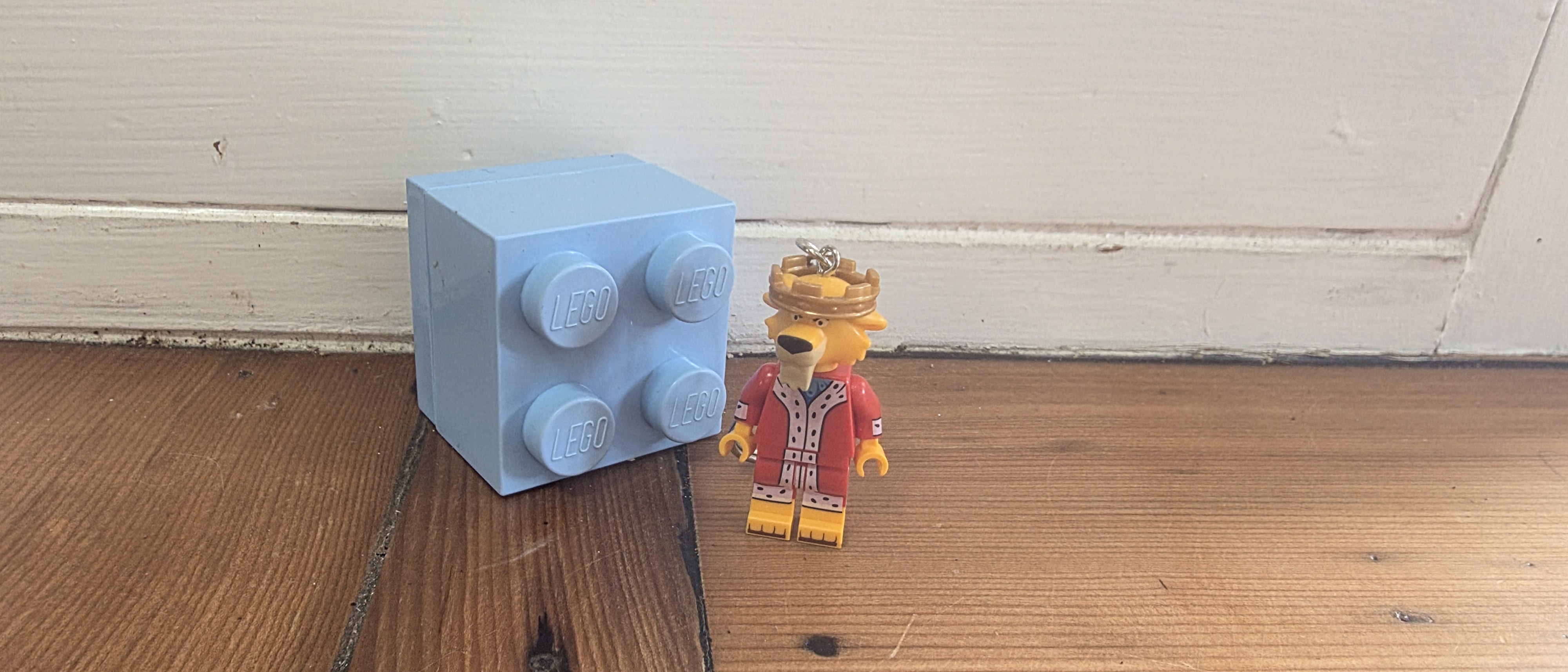 Disney villain minifig keychain