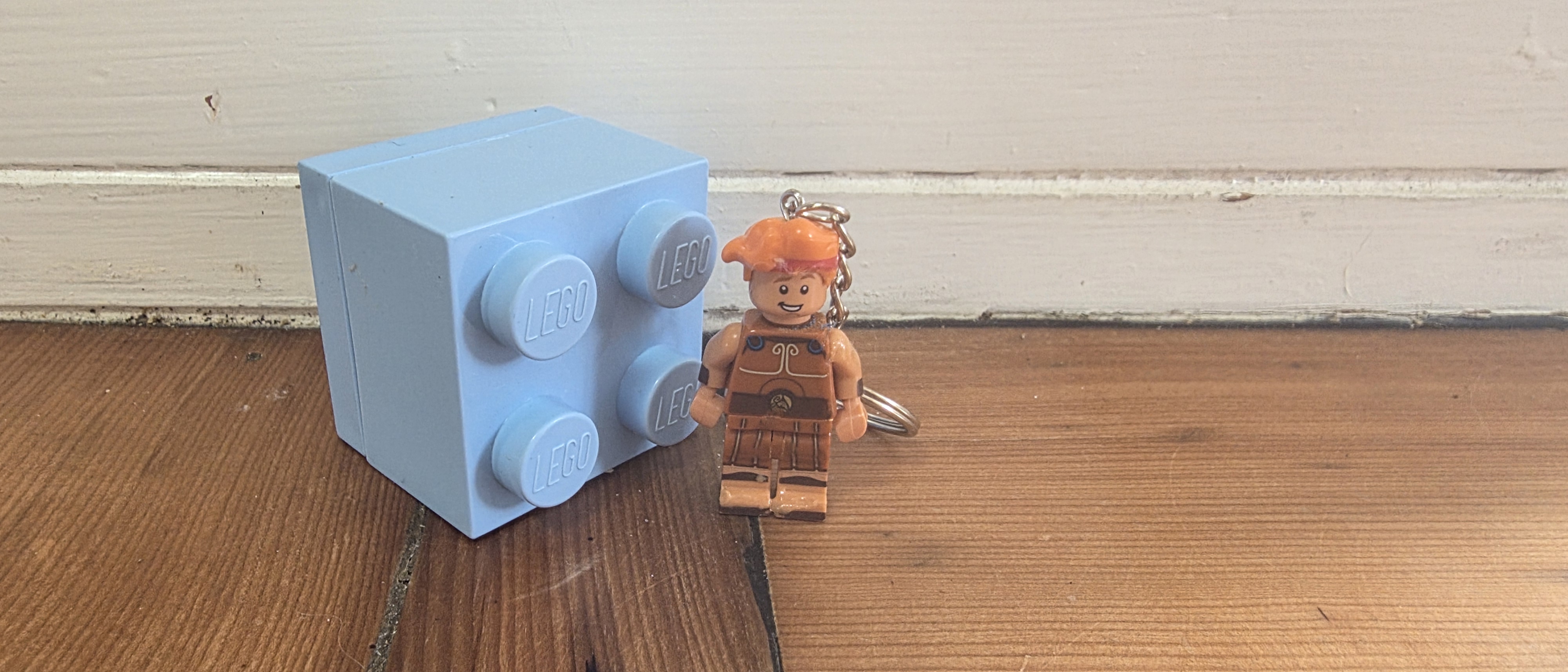 Disney minifigure keychains 