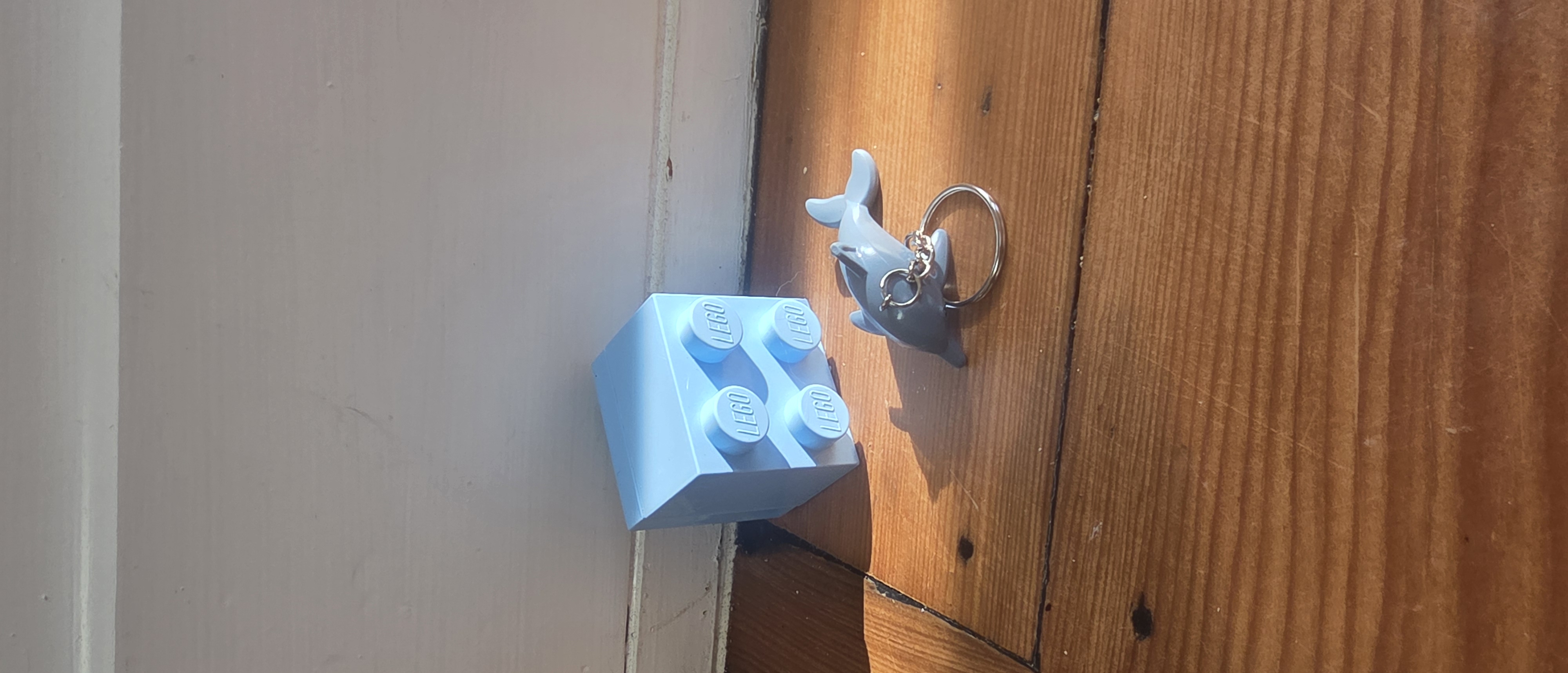 Large dolphin keychain 