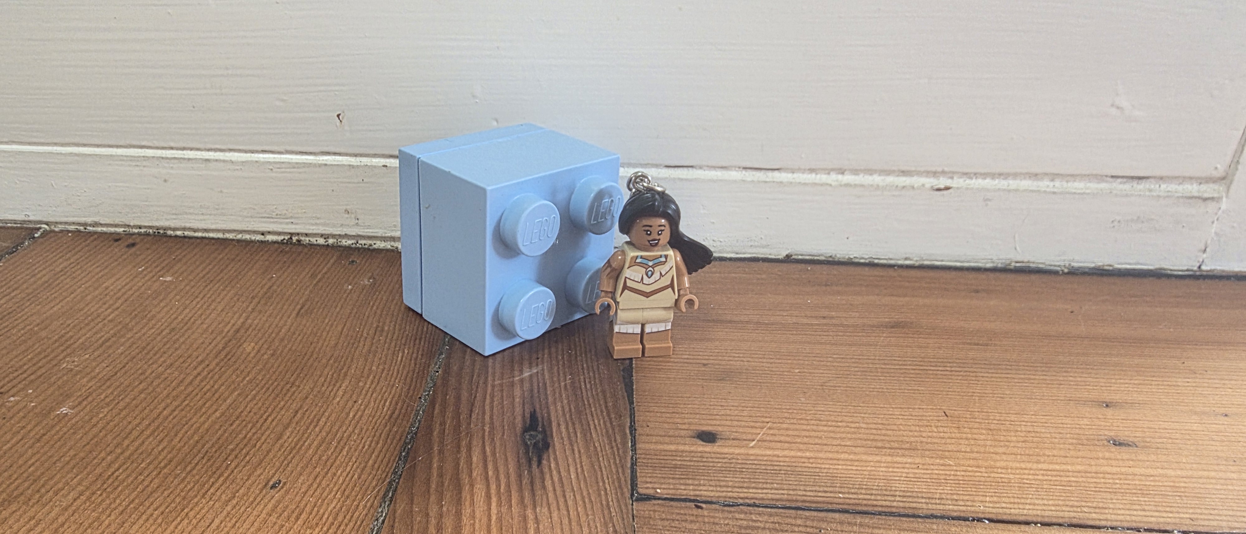 Disney minifigure keychains 