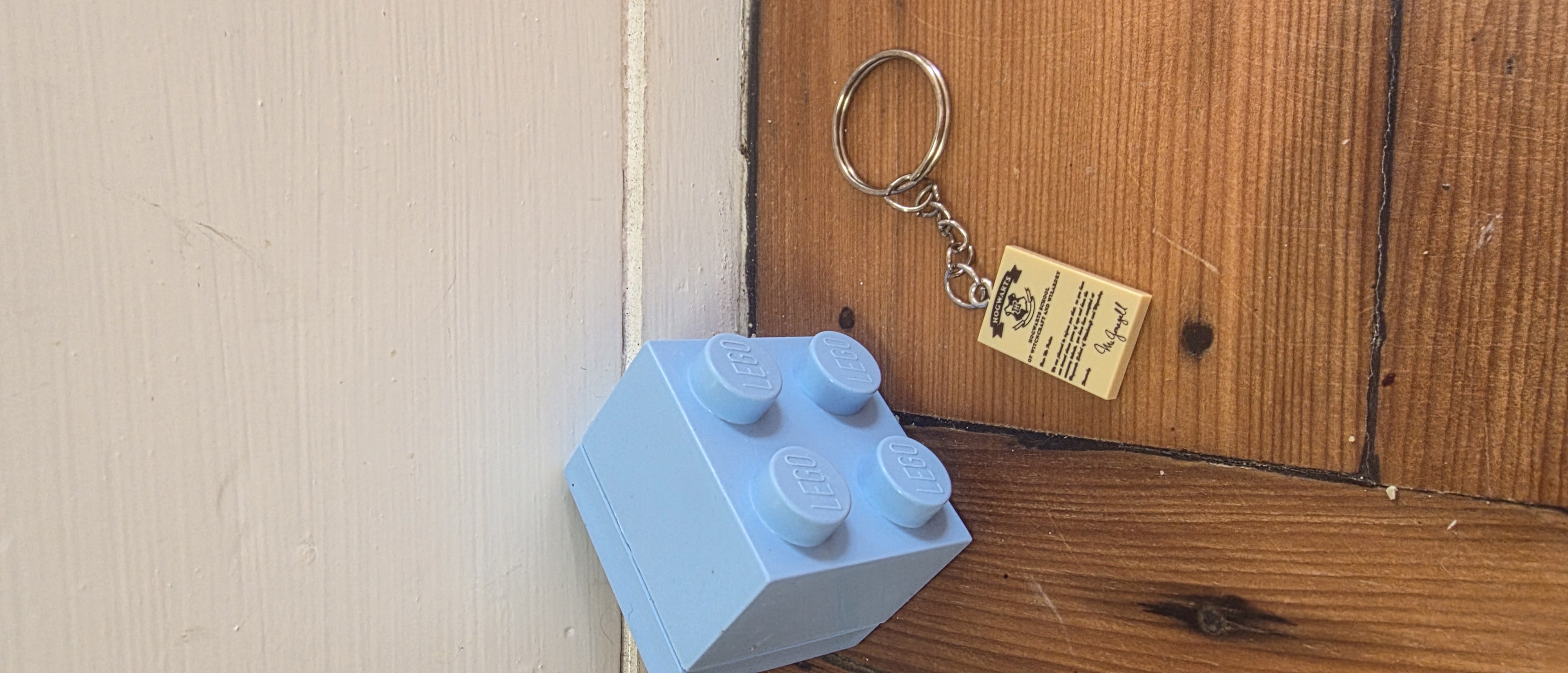 Hogwarts Acceptance letter keychain 