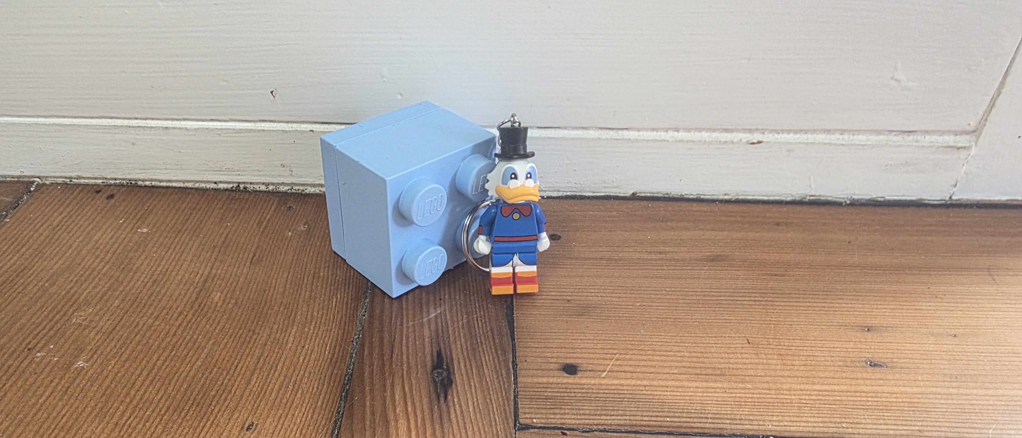 Disney minifigure keychains 