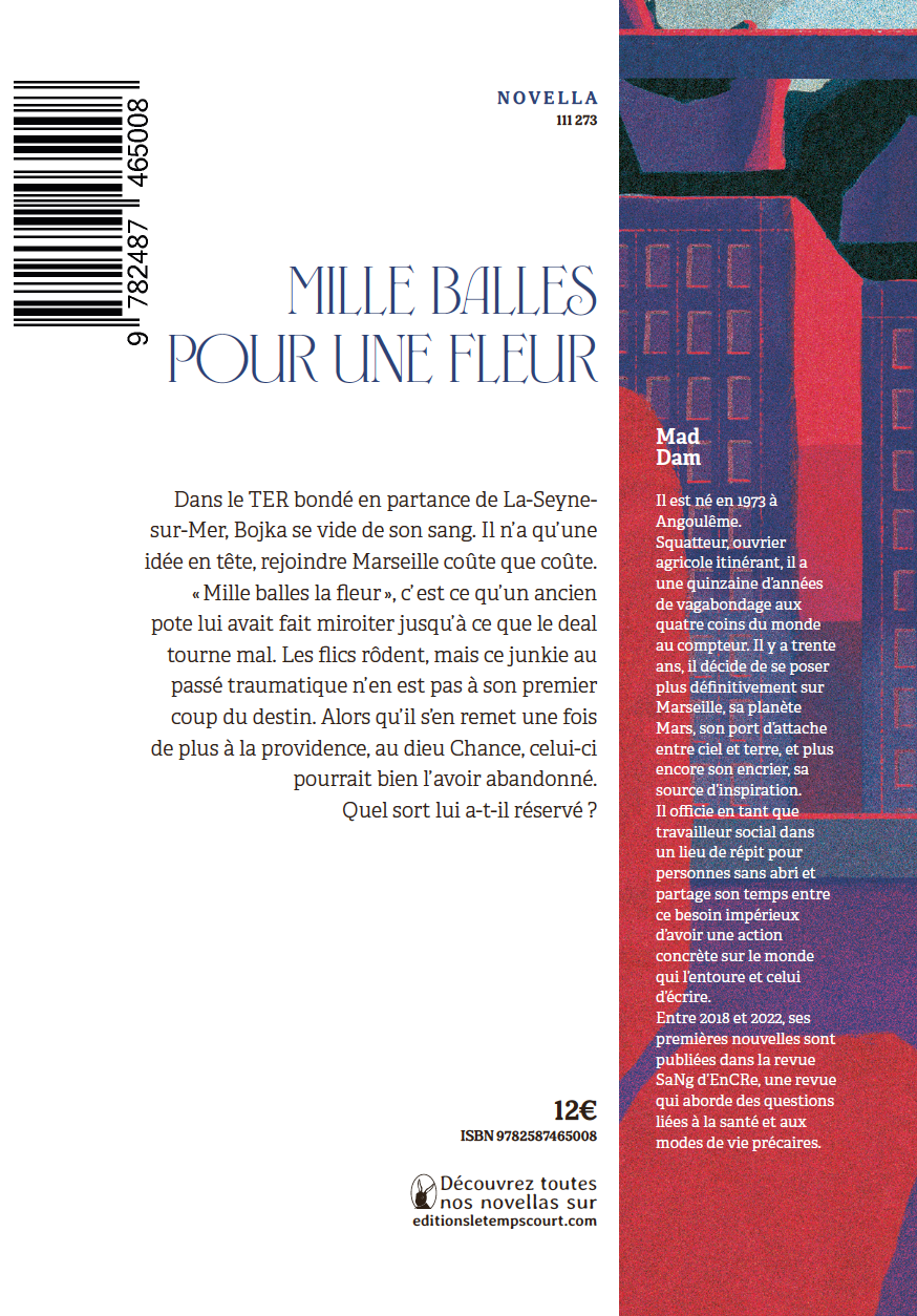 Mille balles pour une fleur, version papier