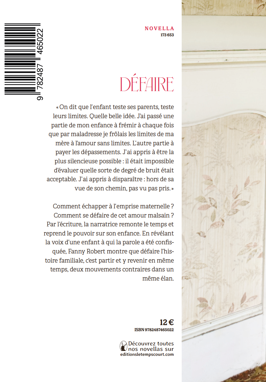 Défaire, version papier
