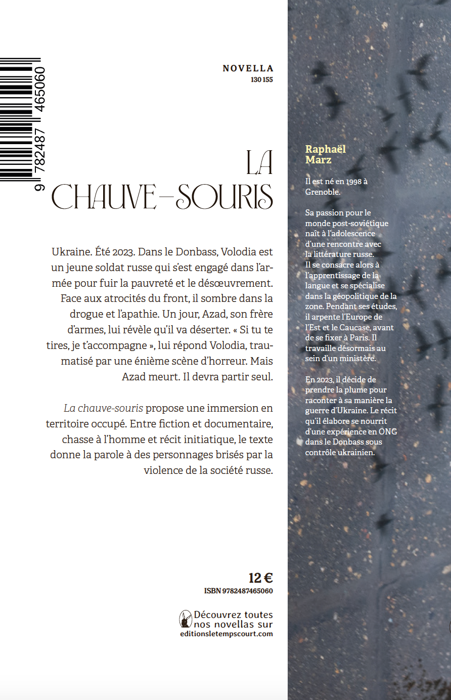 La chauve-souris, version papier