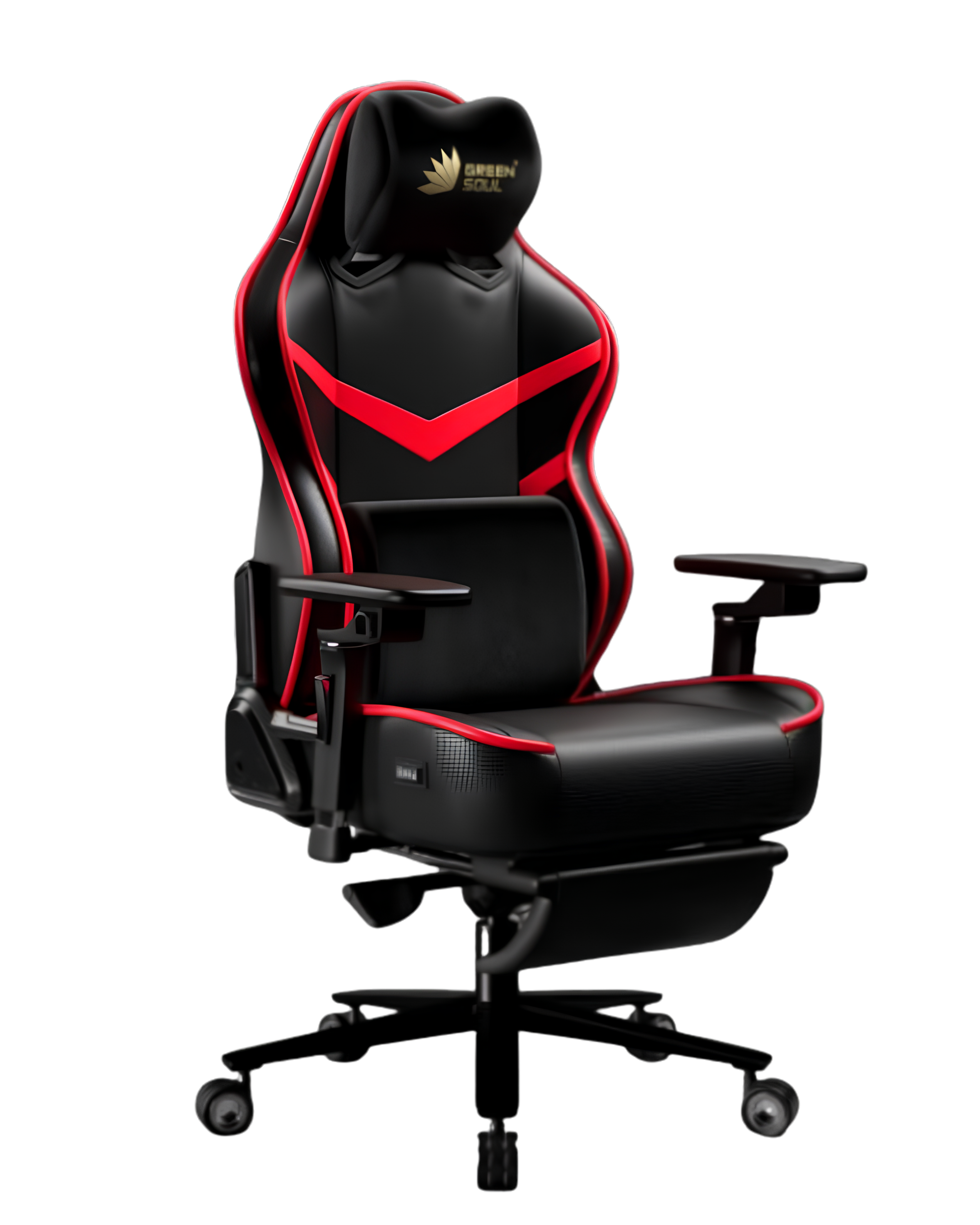 Green Soul Monster Pro Gaming Chair with Ventilated Seats