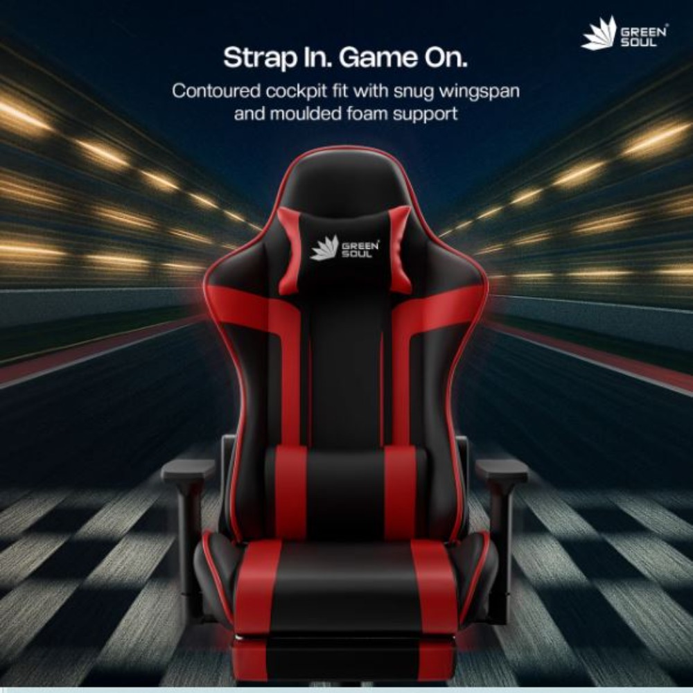 Green Soul Raptor 2.0 Racing Edition Gaming Chair