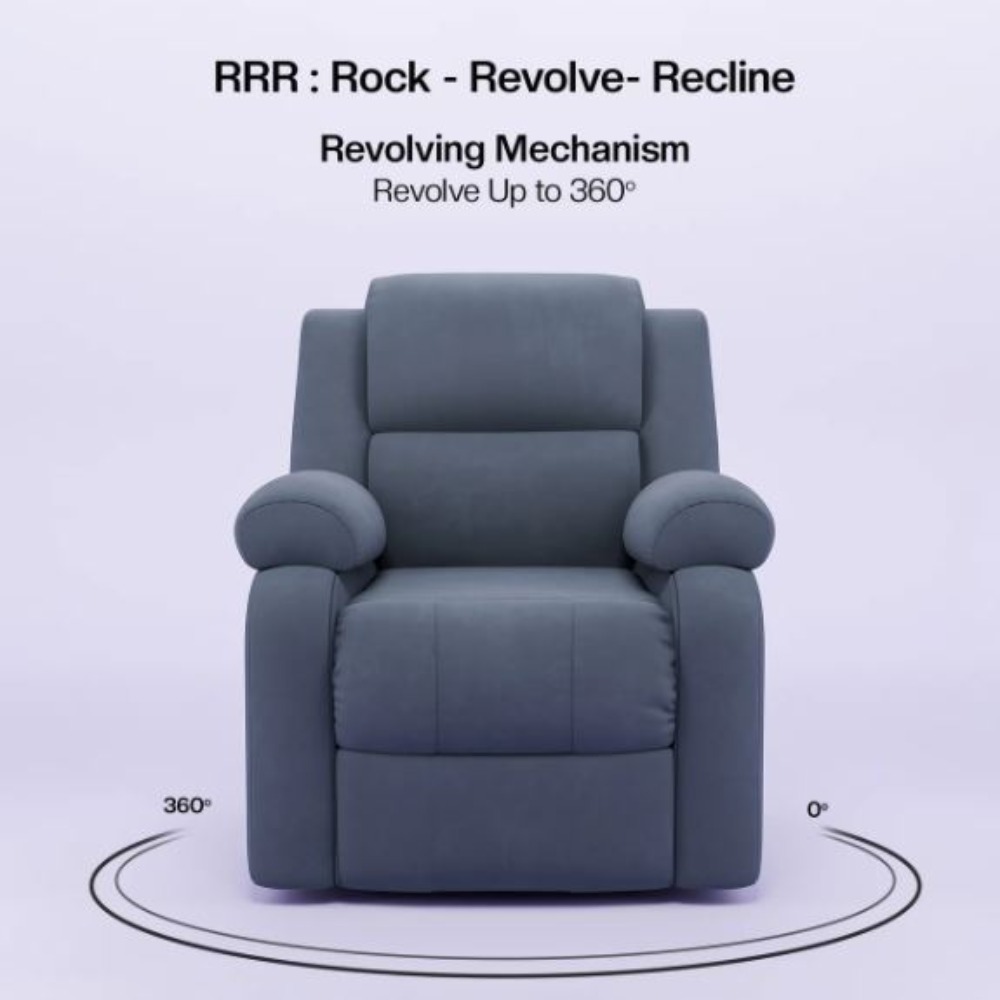 Green Soul Comfy Rocking Revolving and Recliner Sofa
