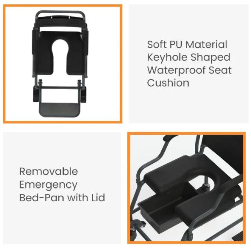 Frido 2000 Commode Wheelchair