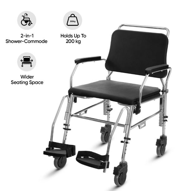 Frido Attendant-propelled Bariatric Wheelchai