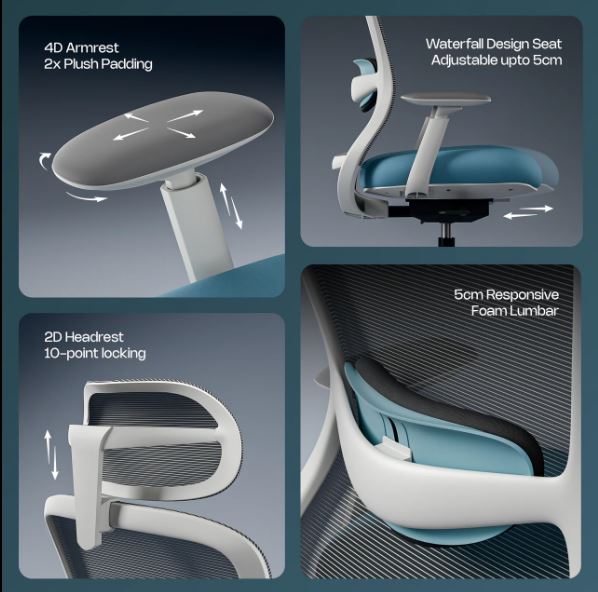 Green Soul Galaxy Ergonomic Office Chair