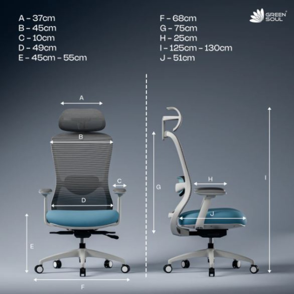 Green Soul Galaxy Ergonomic Office Chair