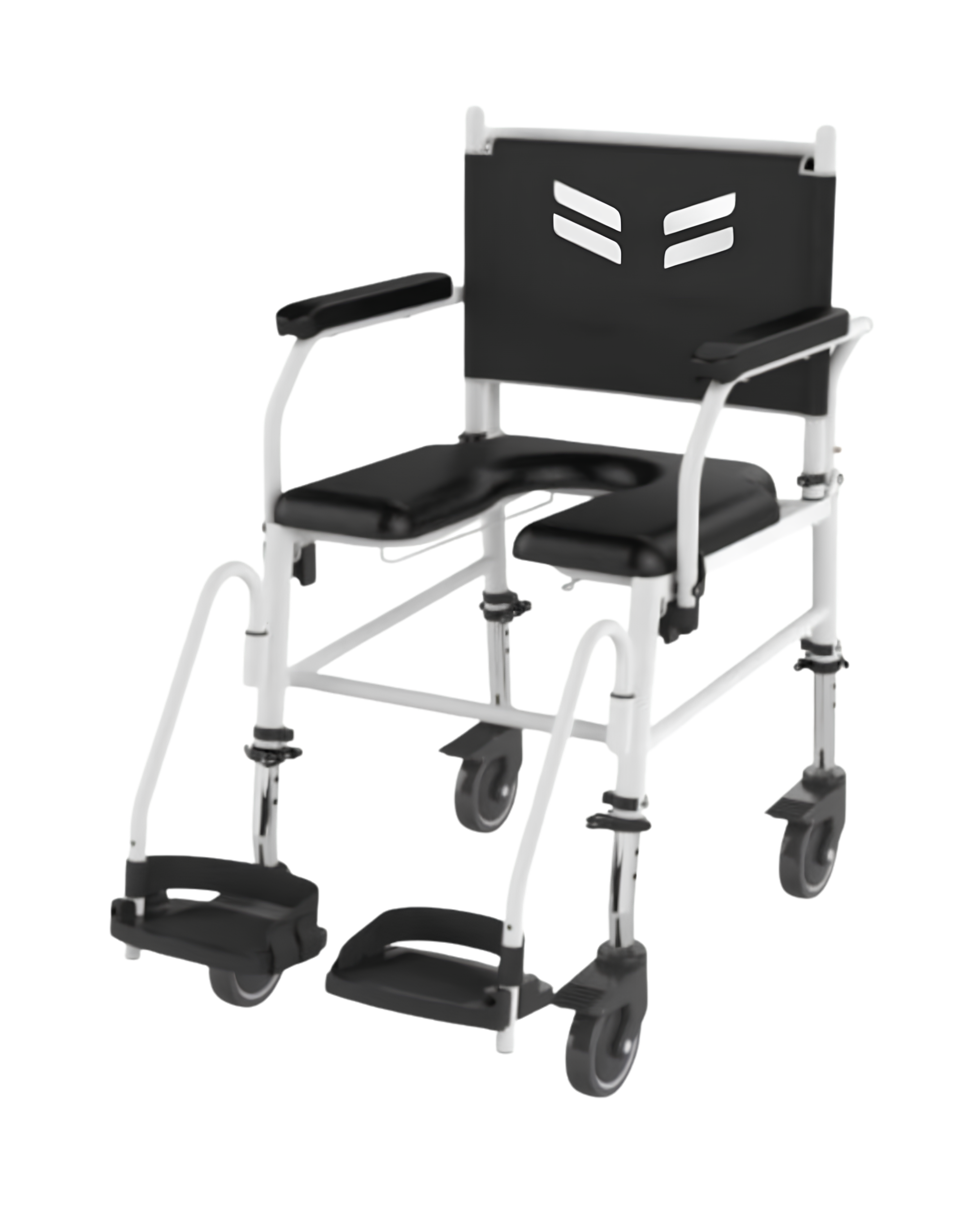 Prime FPA007 | Attendant Propelled Shower Commode Wheelchair