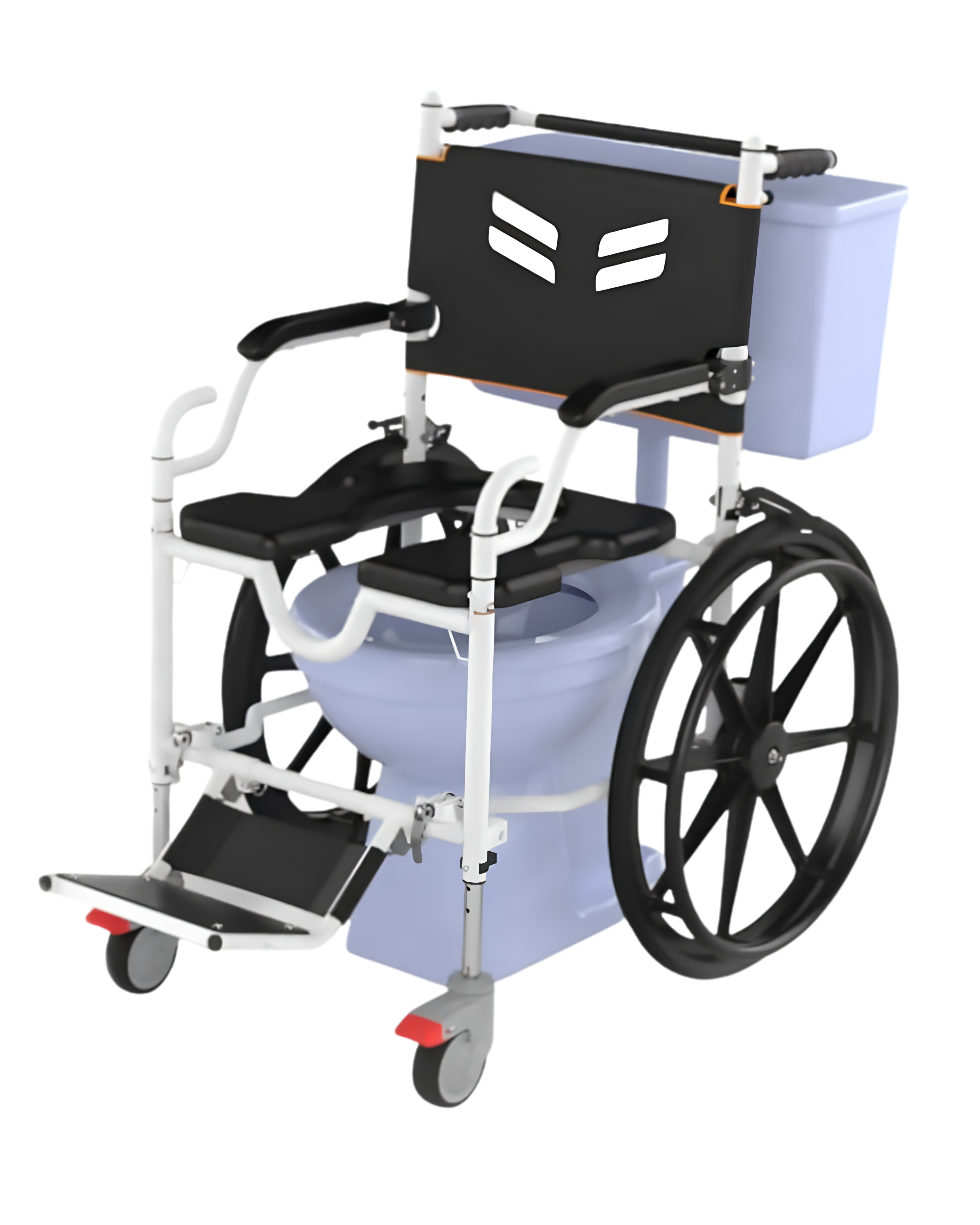 GO Self Propelled | Travel and Shower Commode Wheelchair