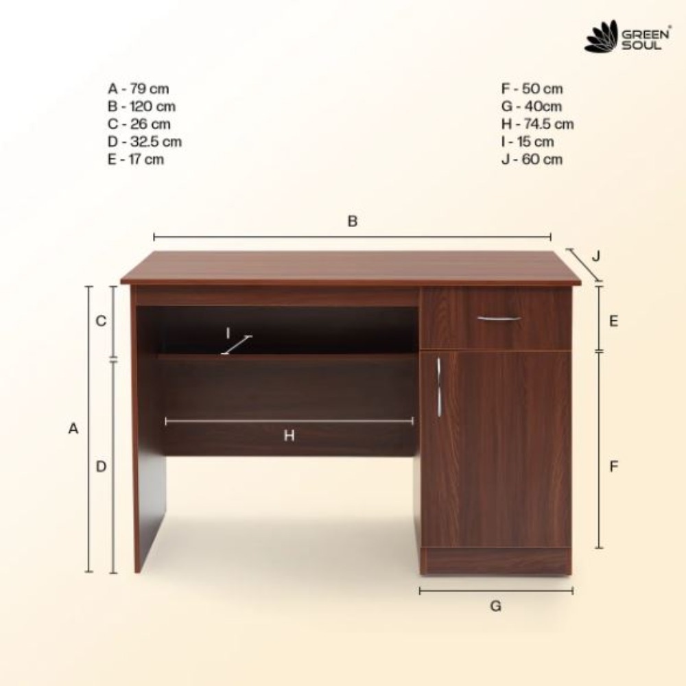 Green Soul Venue Study Table