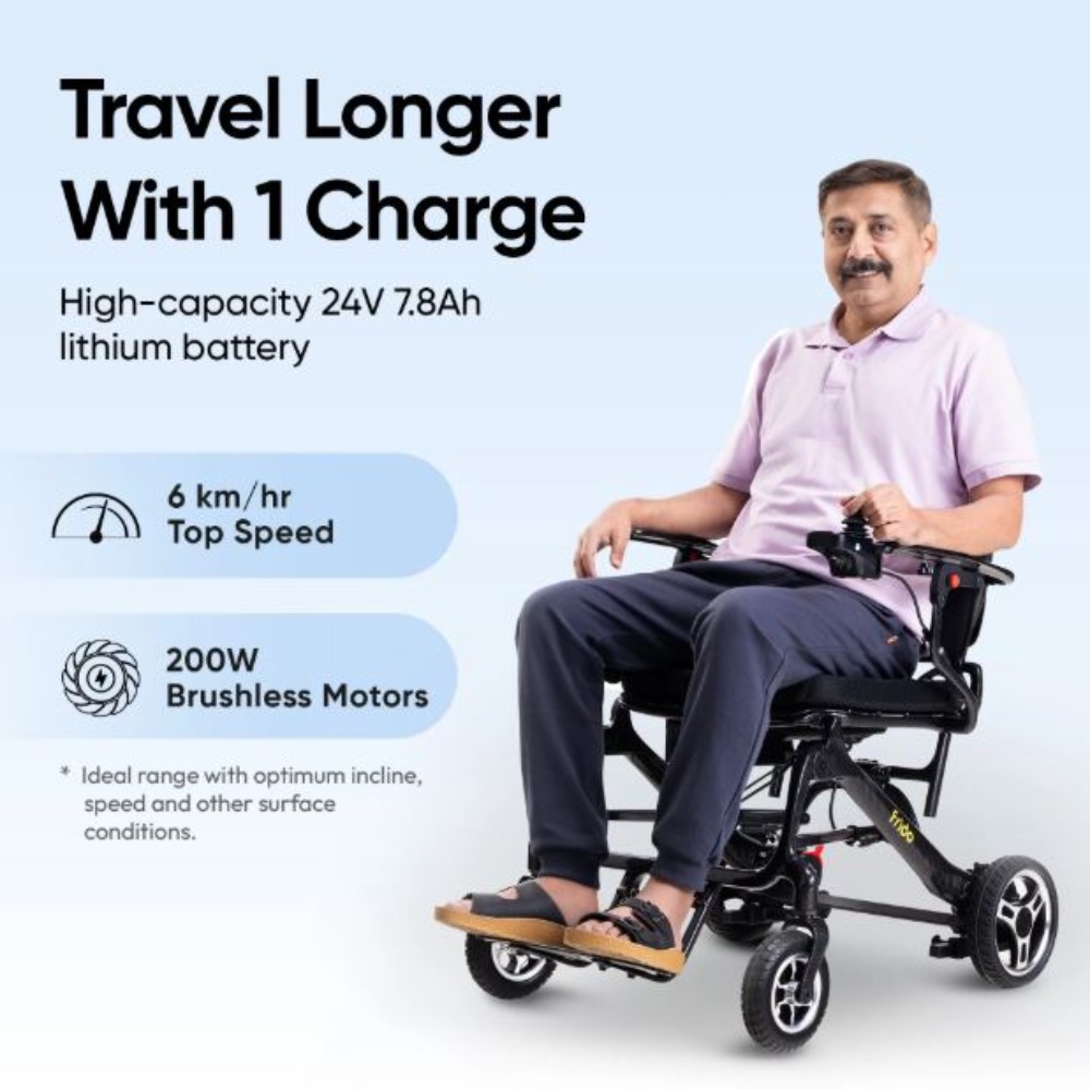 Frido Carbon Fiber Electric Wheelchair