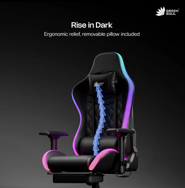  Green Soul Ghost RGB Ergonomic Gaming chair