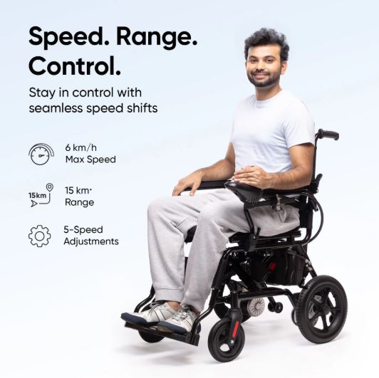 Frido Foldable Electric Wheelchair