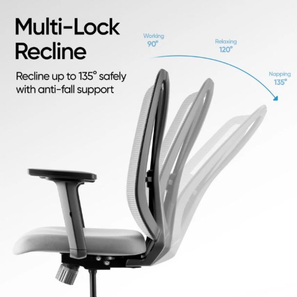 Frido AeroMesh Classic Ergo Chair - Without Headrest