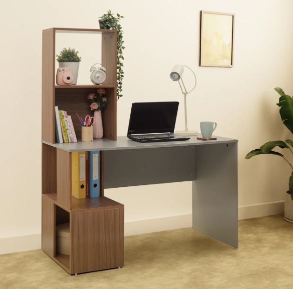 Green Soul Vermont Study Table - Gothic Grey
