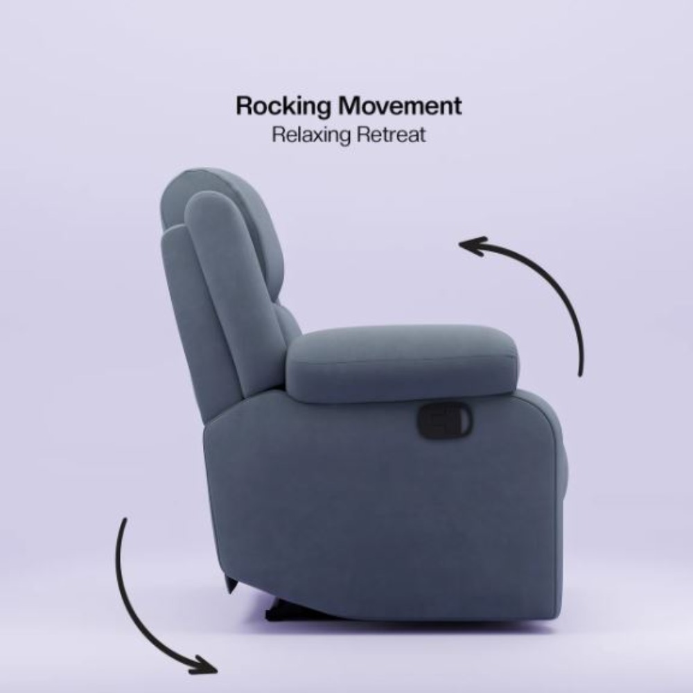 Green Soul Comfy Rocking Revolving and Recliner Sofa
