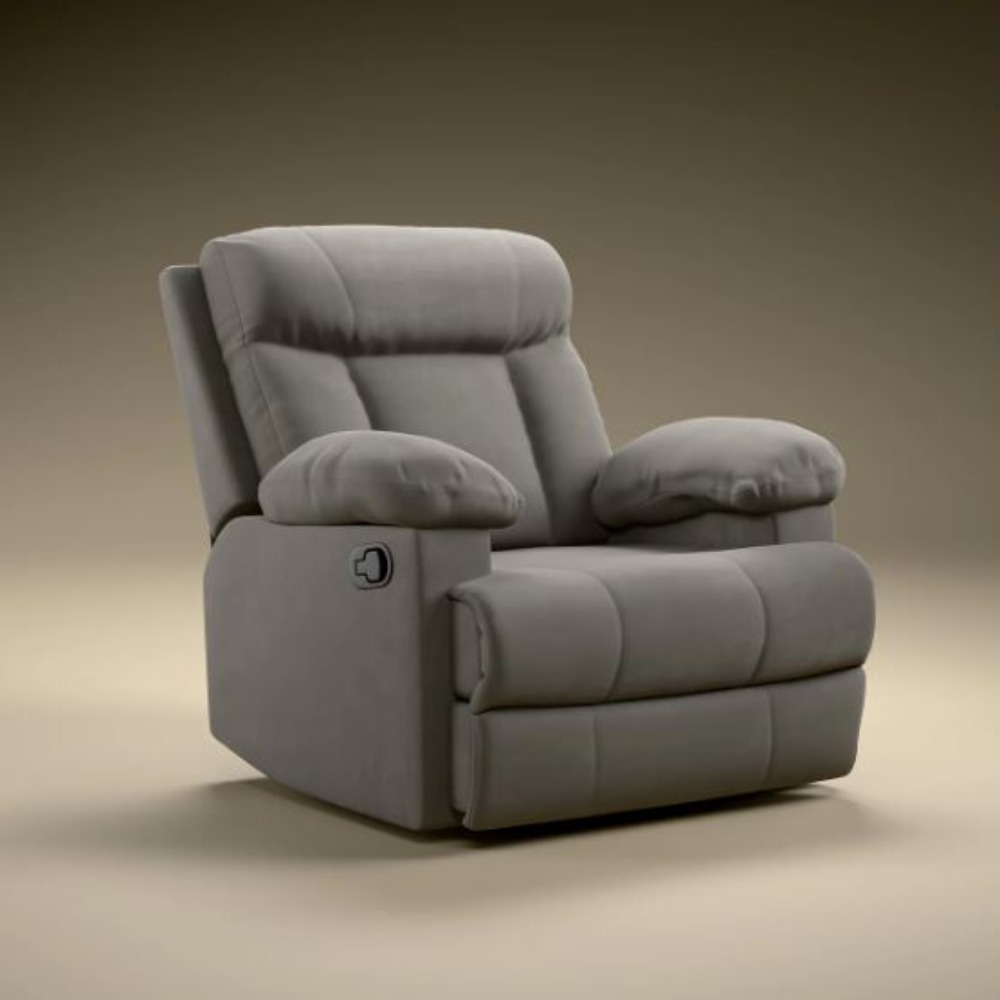 Green Soul Cloud Single Seater Manual Recliner Sofa