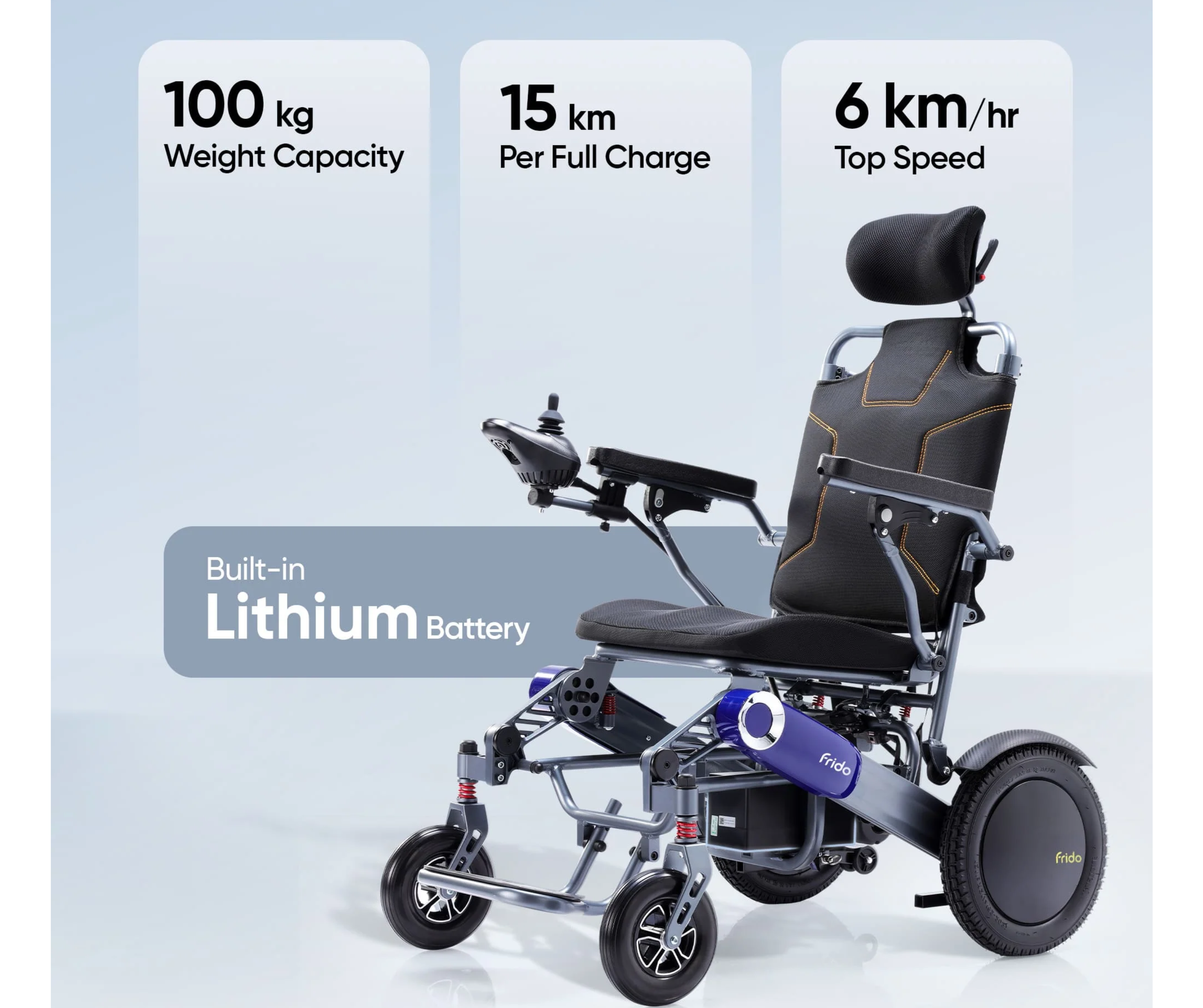 Frido Prime Plus Electric Wheelchair