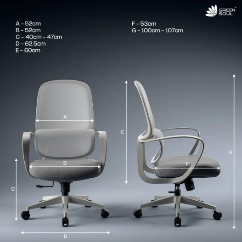 Green Soul Orbit Ergonomic Office Chair