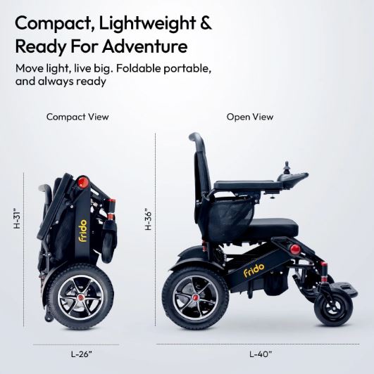 Frido Prime Electric Wheelchair