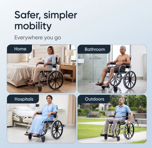 Frido Self-propelled Bariatric Wheelchair