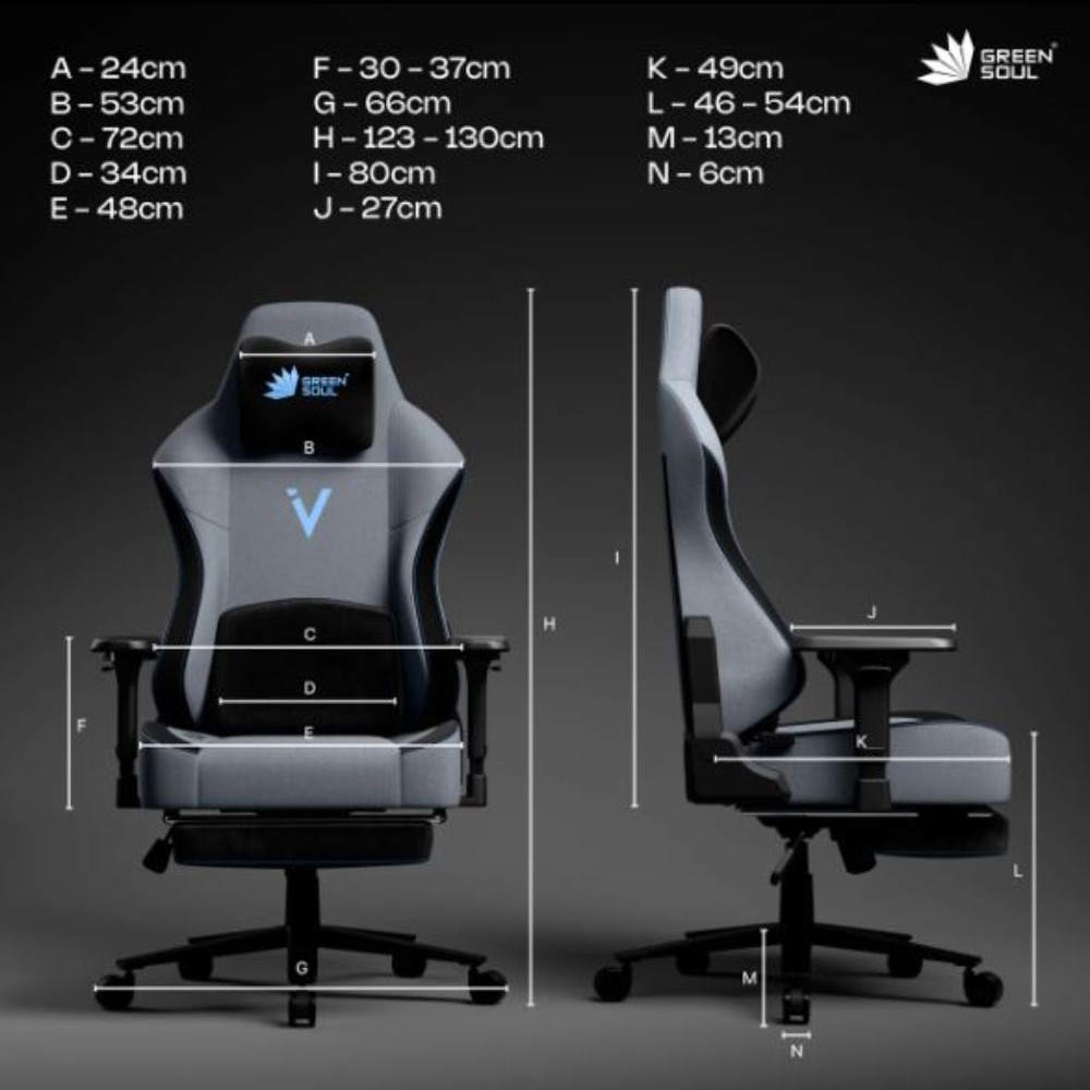 Green Soul Vision Gaming Chair