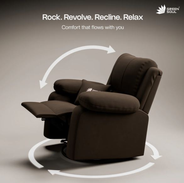 Green Soul Laze 2.0 Manual Recliner Sofa