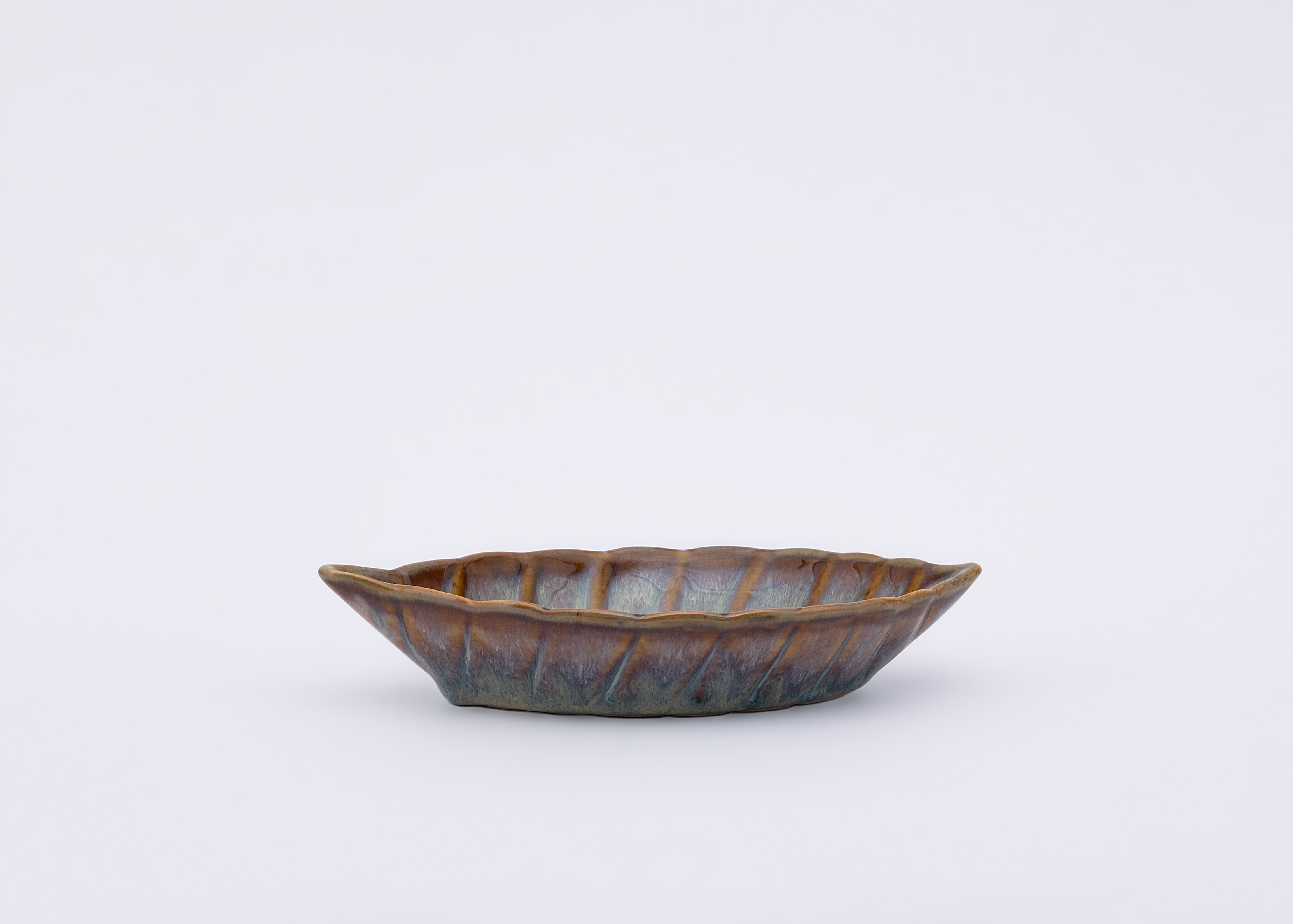 Spoon-Shaped Leaf Plate
