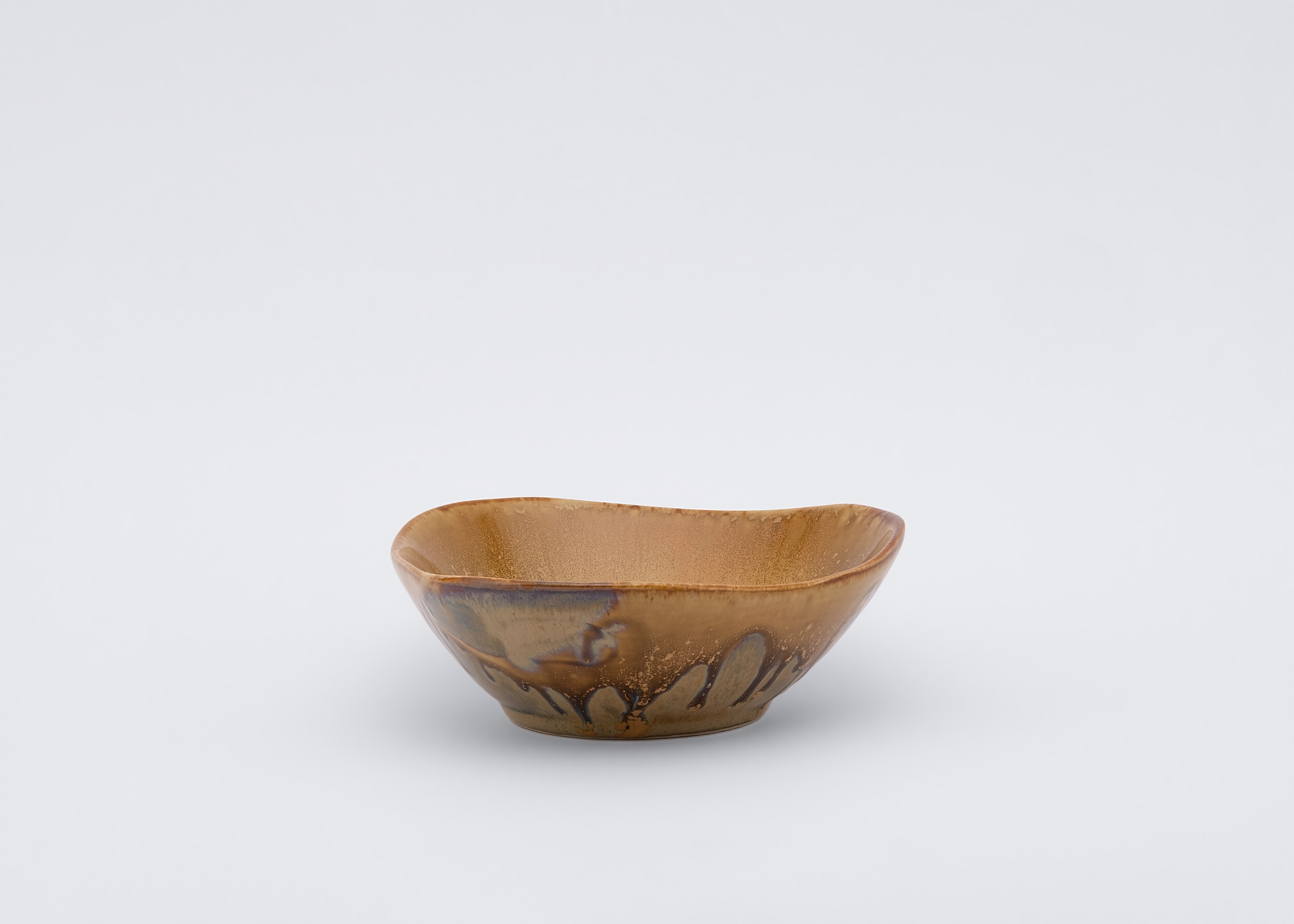Cut Triangular Bowl