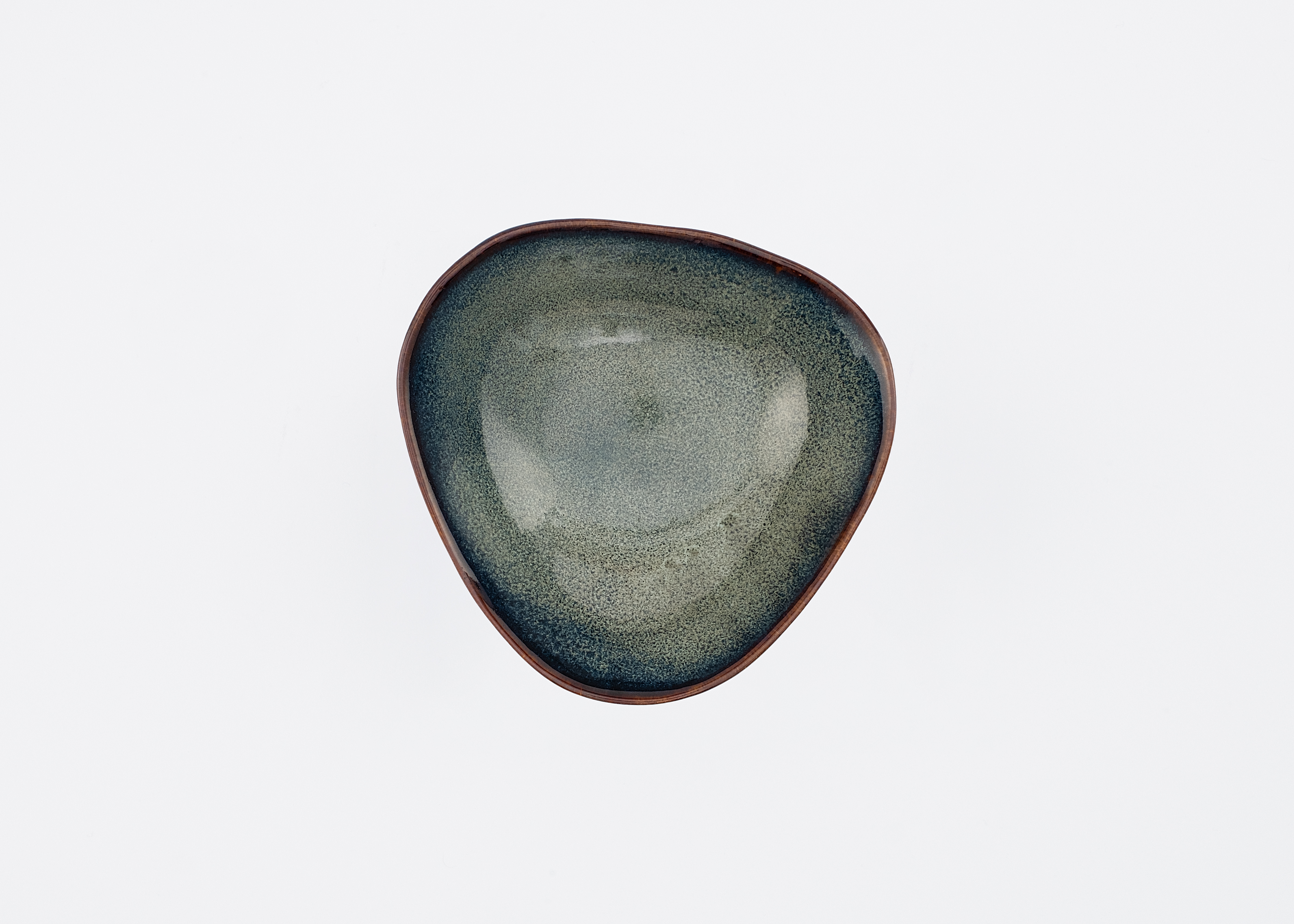 Cut Triangular Bowl