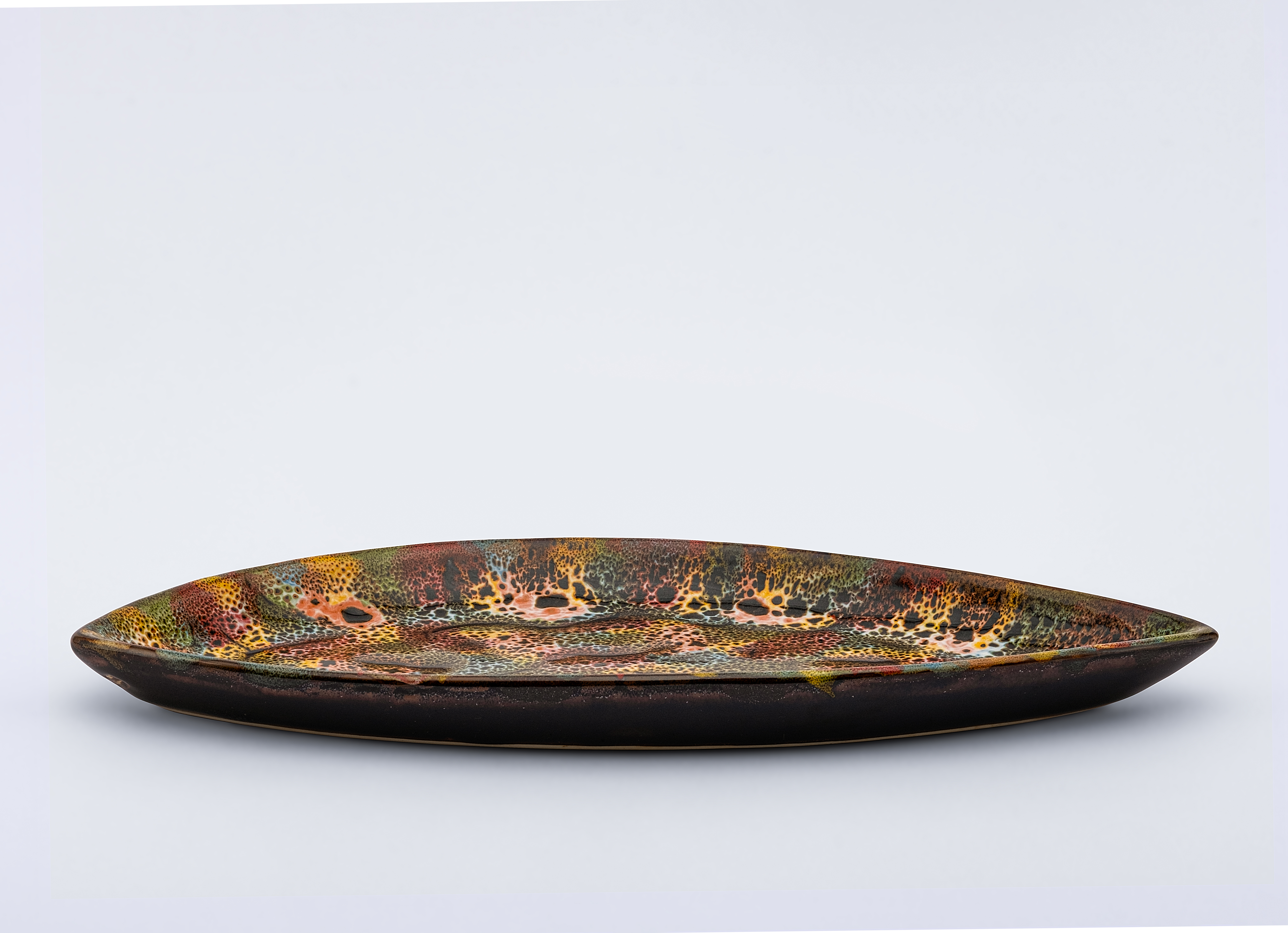 Mango Leaf Shaped Plate