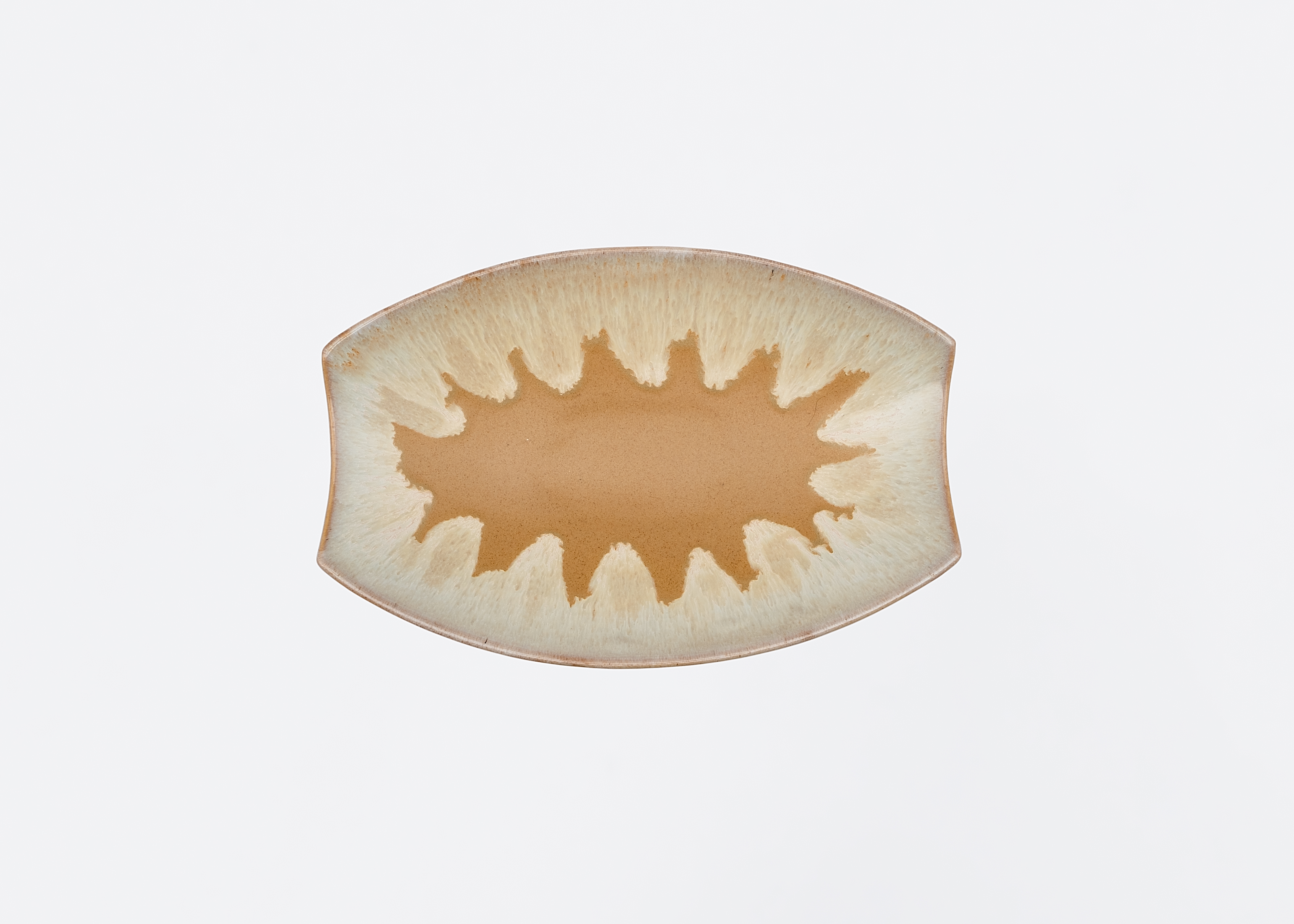 Boat-Shaped Serving Plate