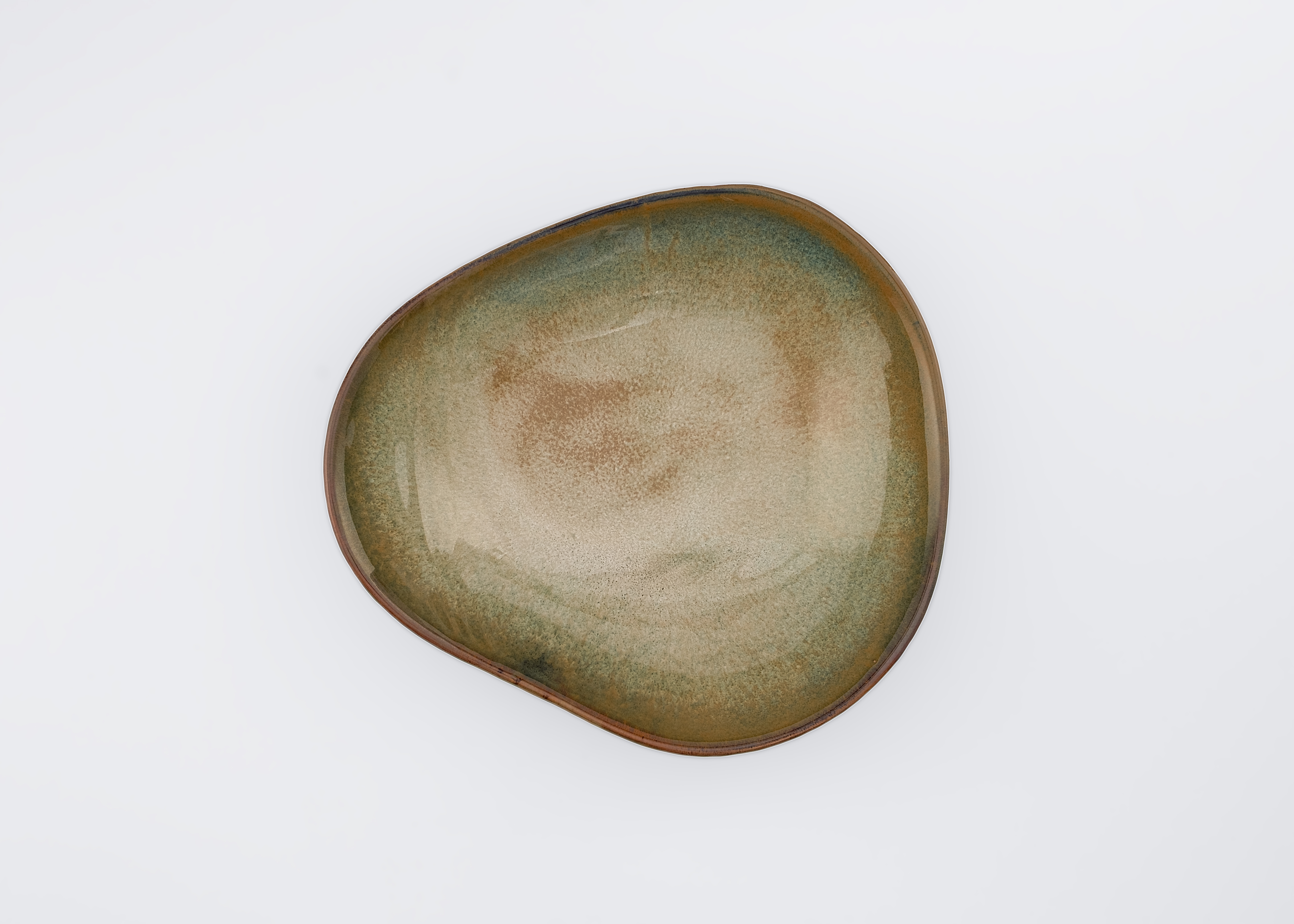 Triangular Salad Plate