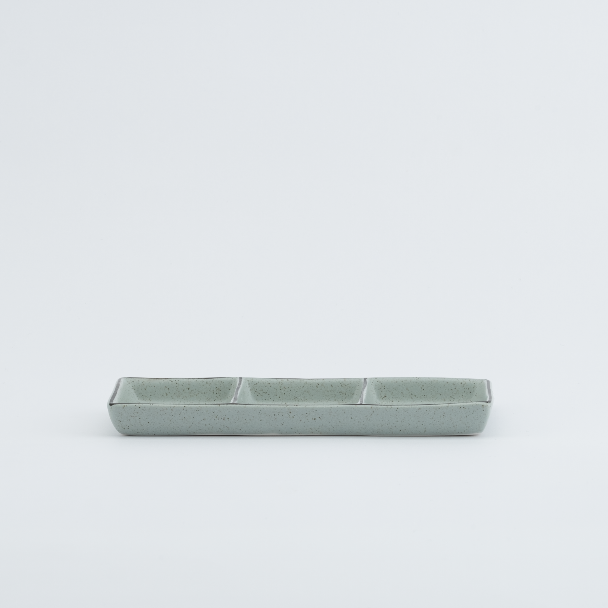 3-Compartment Rectangular Salt Dish