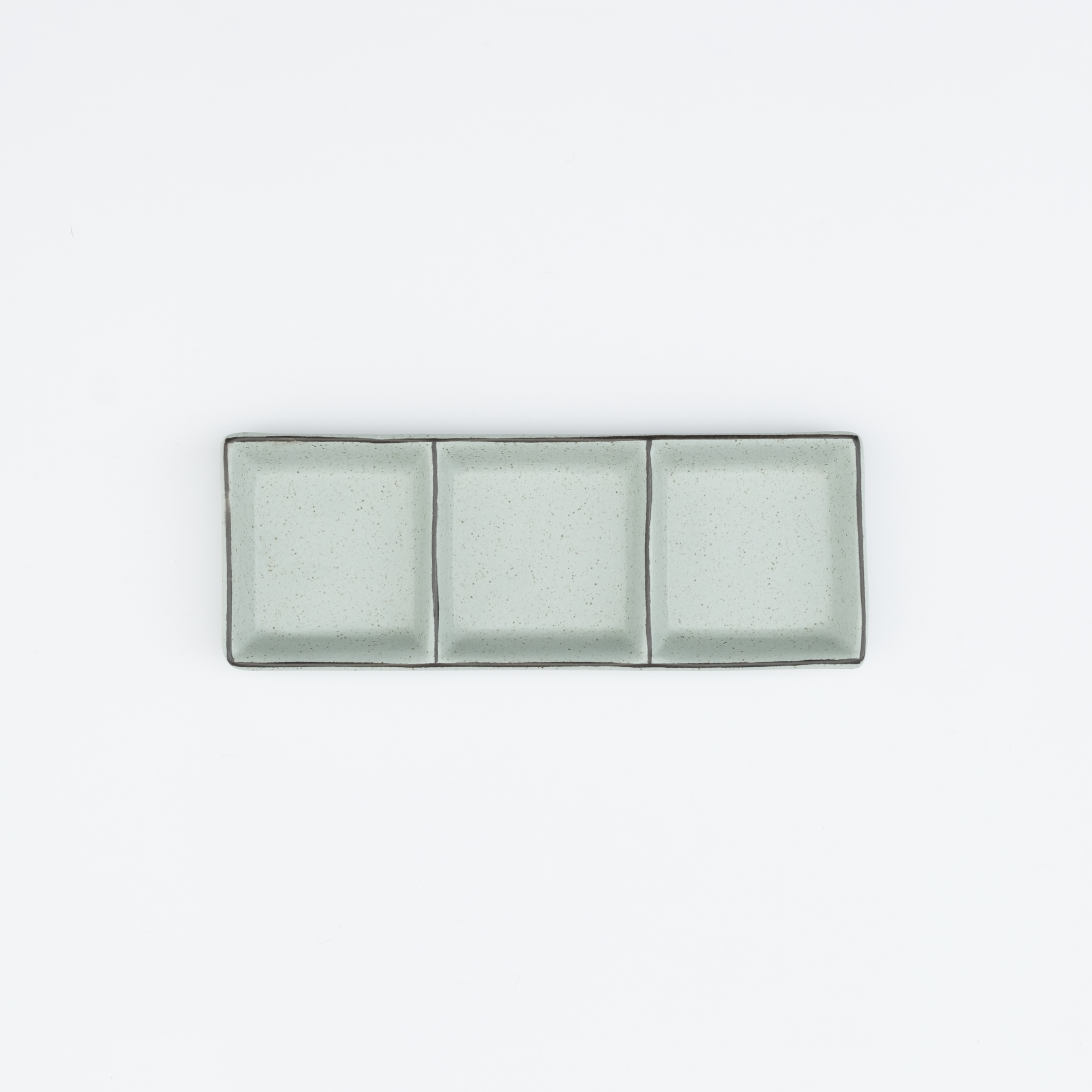 3-Compartment Rectangular Salt Dish