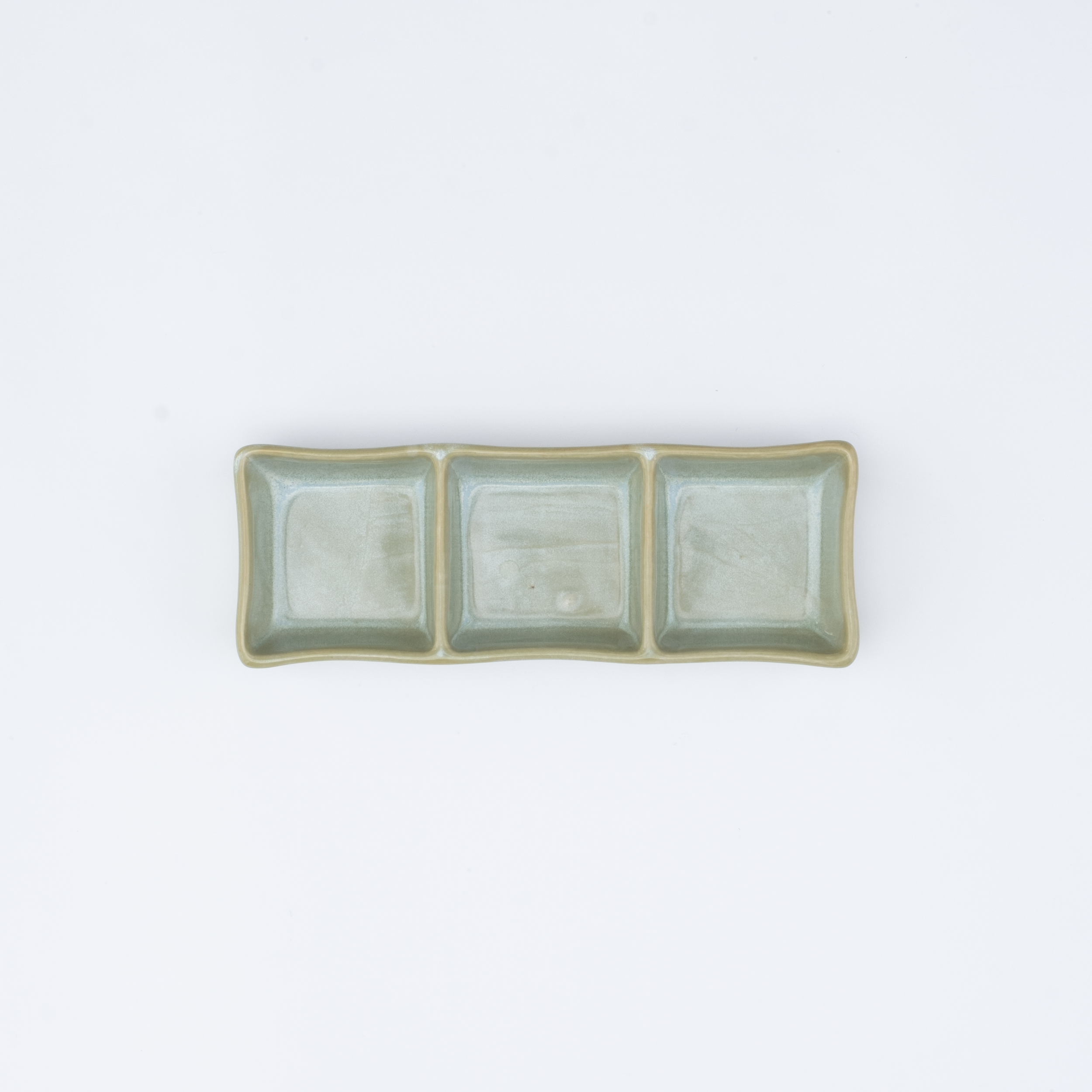 3-Compartment Rectangular Salt Dish