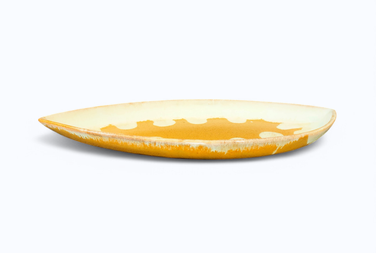 Mango Leaf Shaped Plate