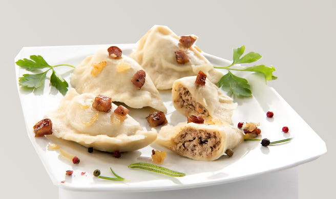 10 x Meat Pierogi