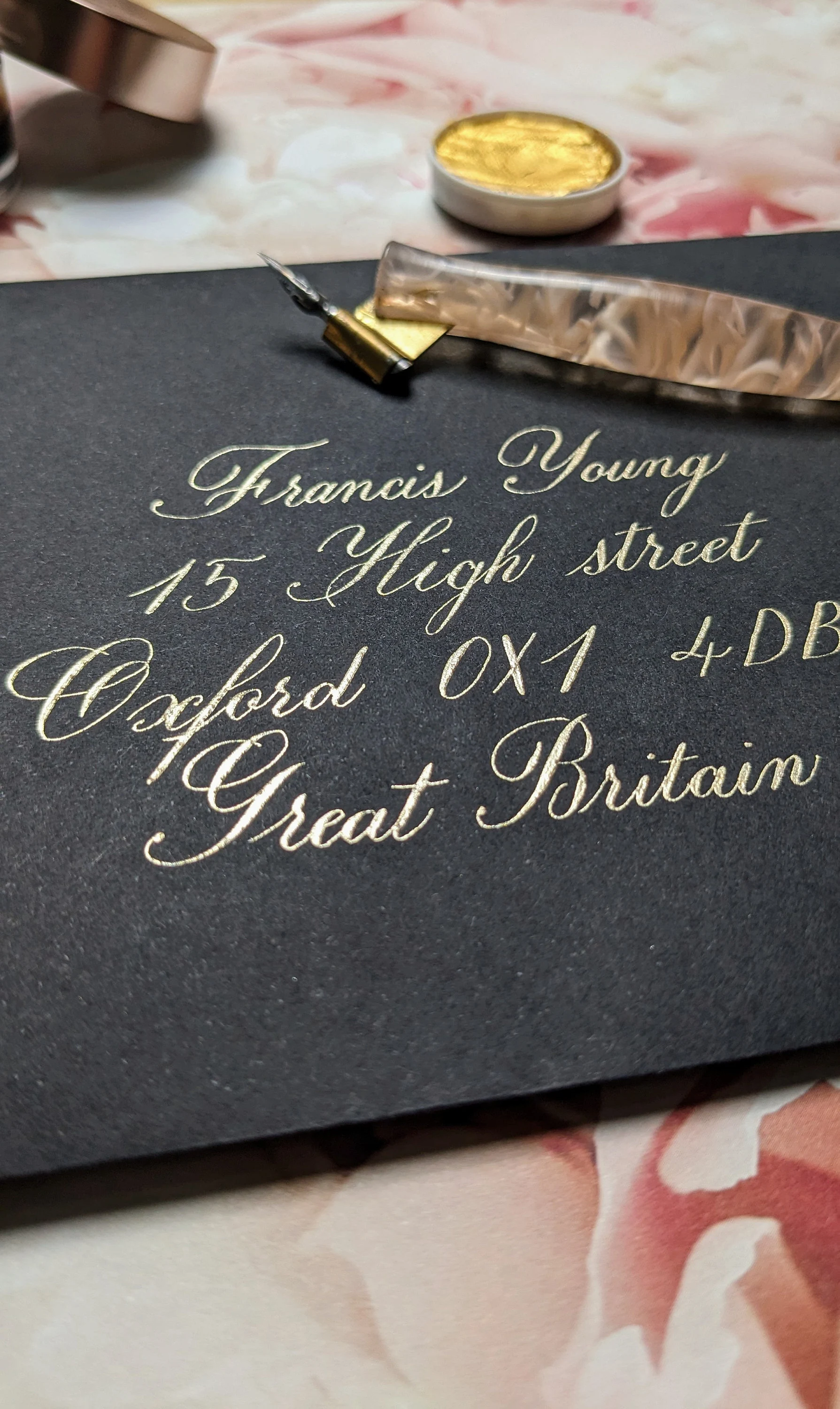 Enveloppes calligraphie, invitation tout événement